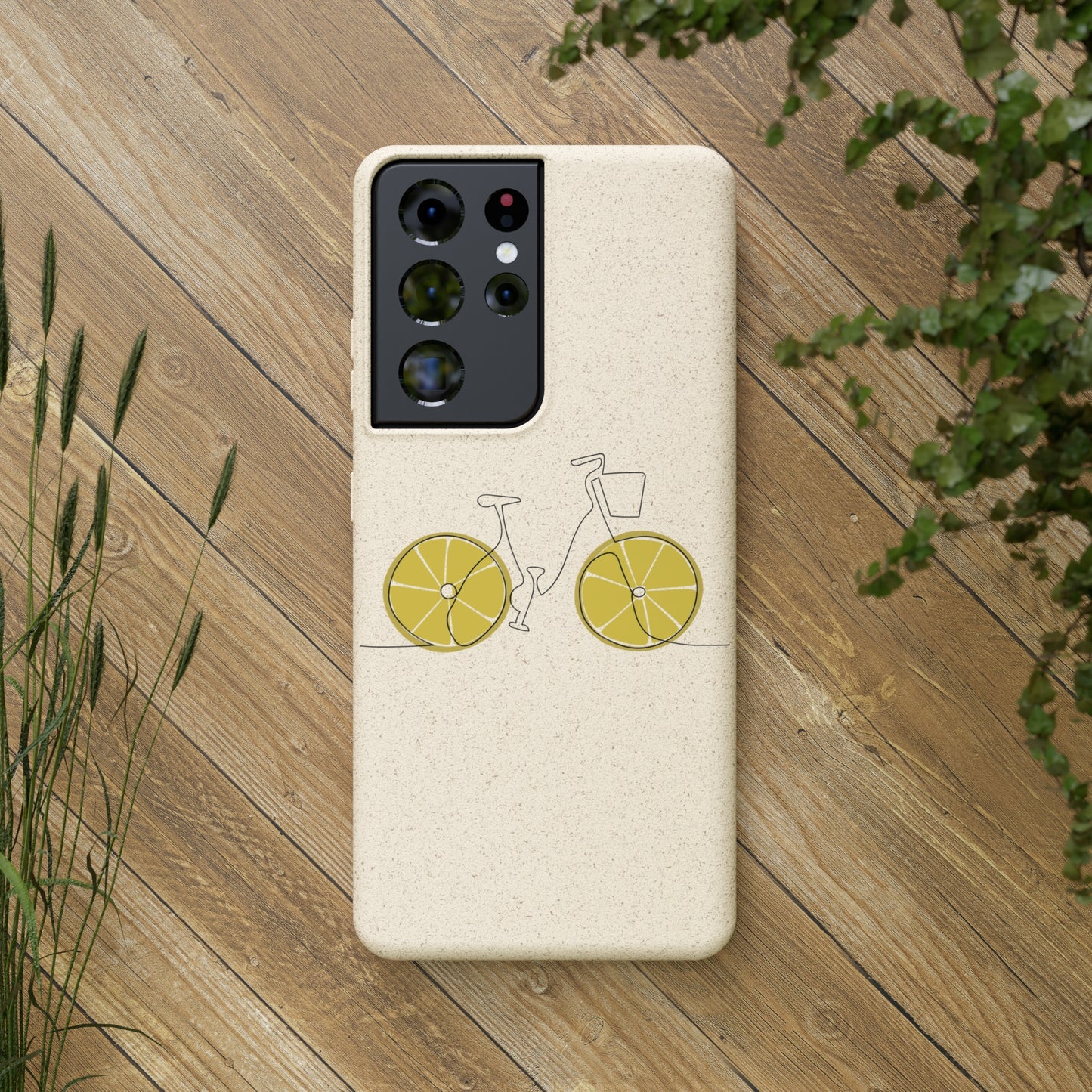 Phone Case, Biodegradable, Pedal Bike