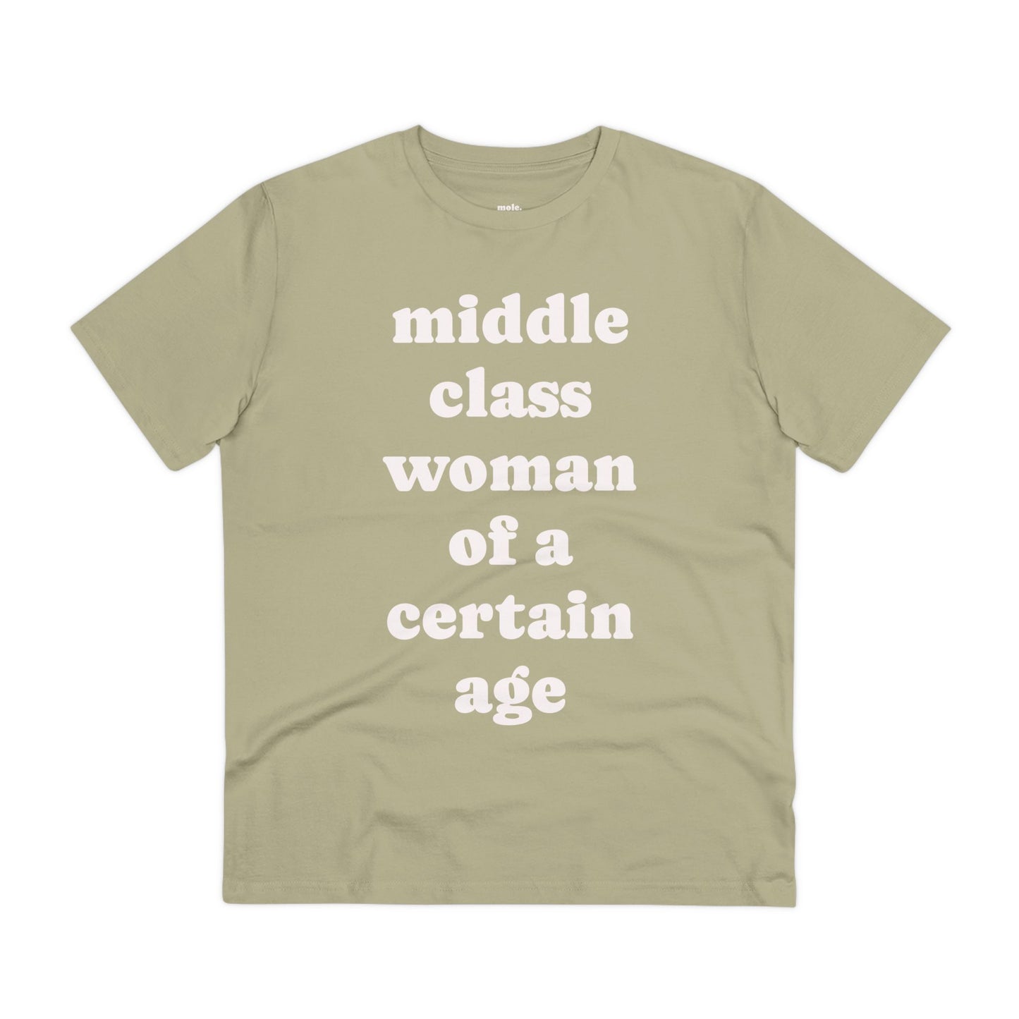 T-Shirt, Organic, Unisex, Certain Age (Large Text)