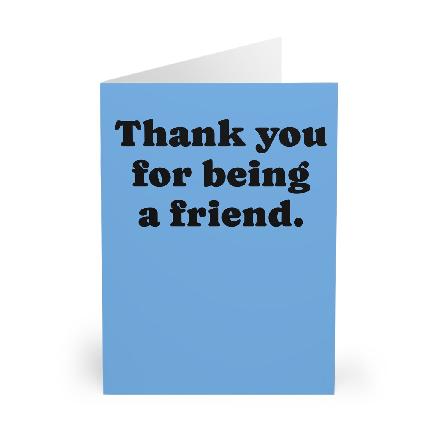 Greeting Cards, Thank you for being a friend (5 Pack)