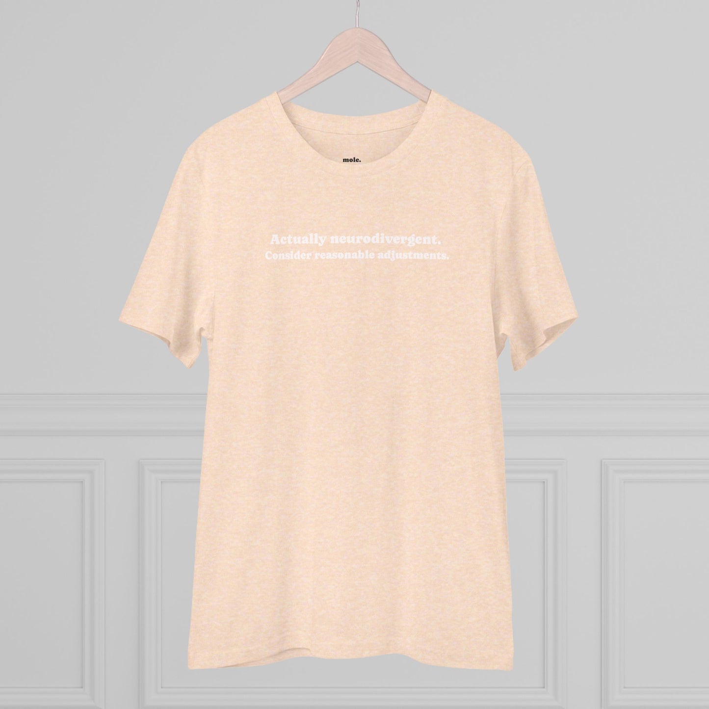 T-Shirt, Organic, Unisex, Reasonable Adjustments