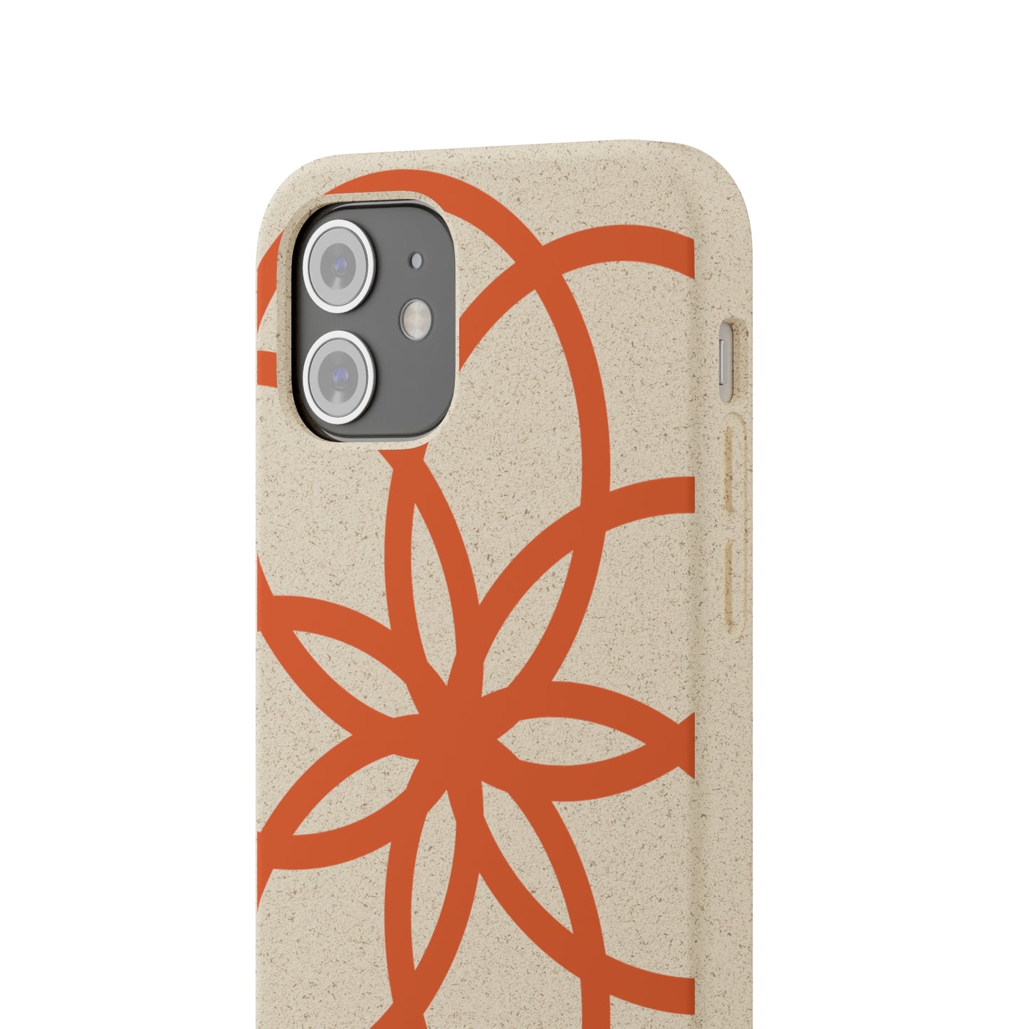 Phone Case, Biodegradable, Graphic Snowflake