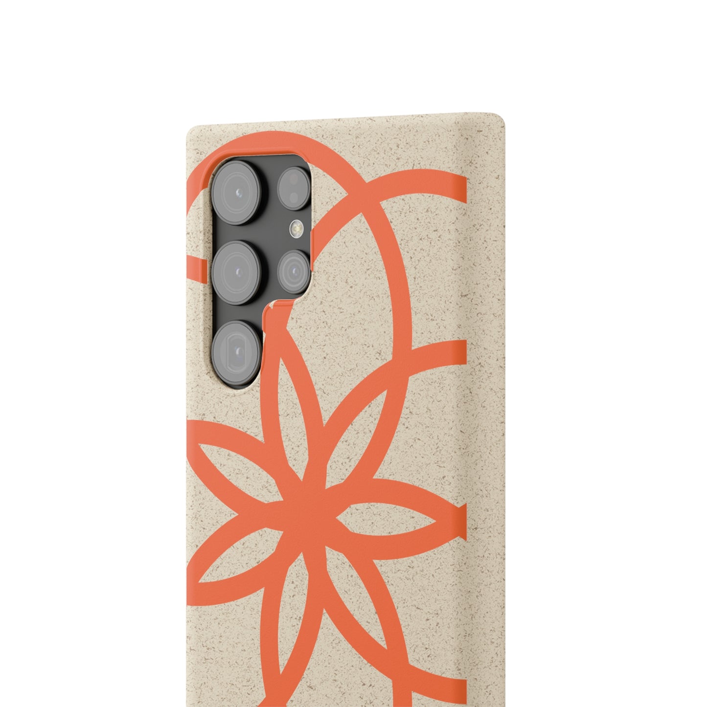 Phone Case, Biodegradable, Graphic Snowflake