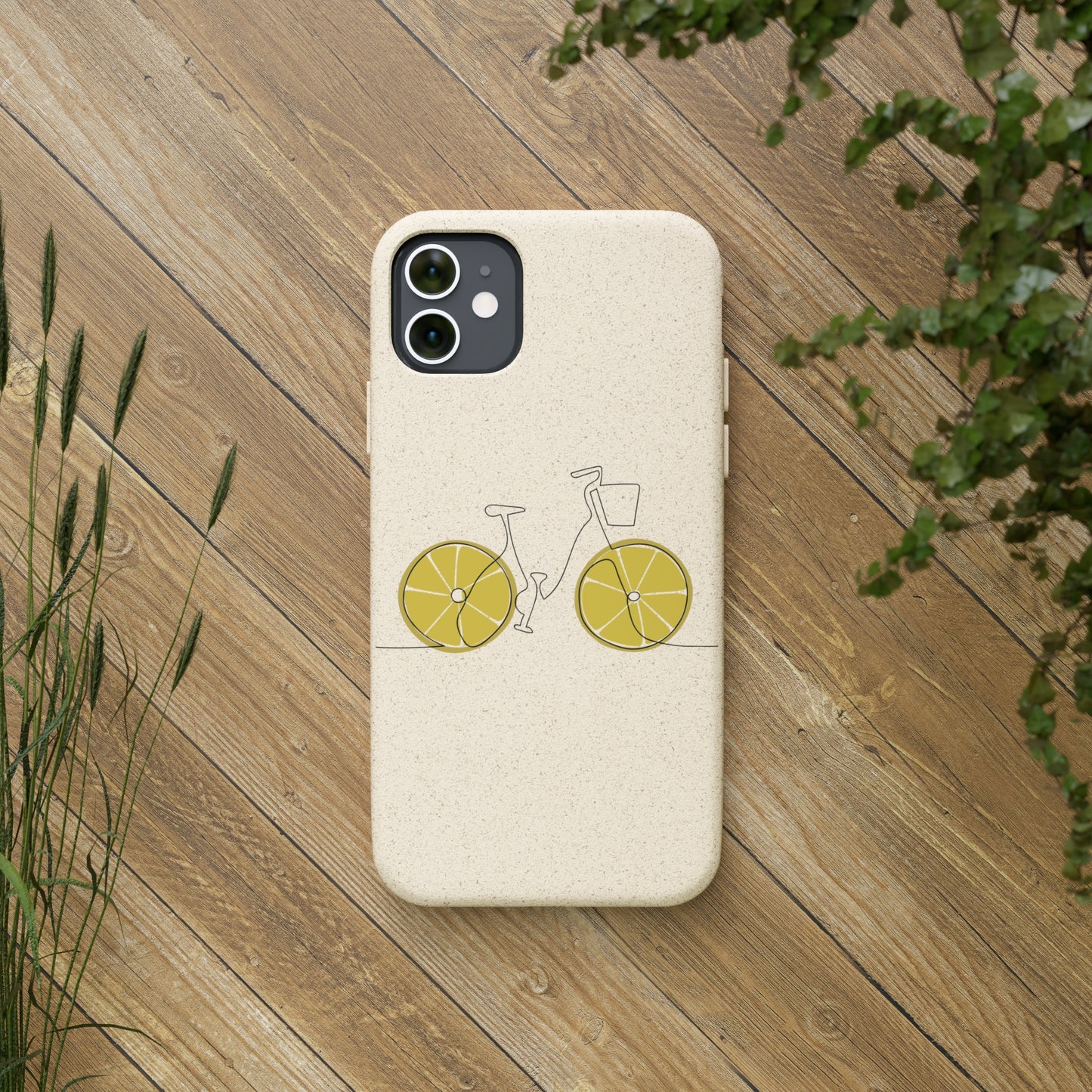 Phone Case, Biodegradable, Pedal Bike