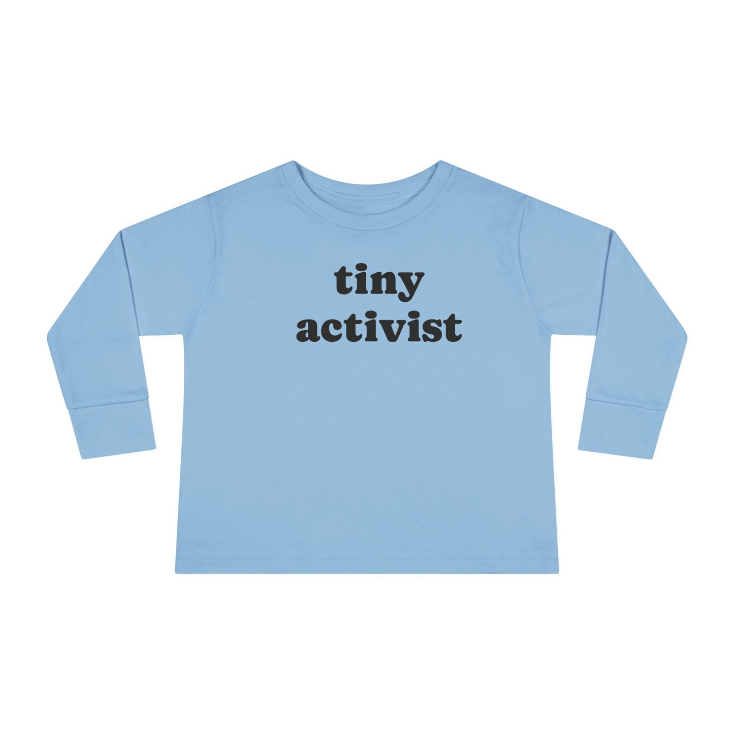 Long Sleeve Tee, Toddler, Tiny Activist (UK only)