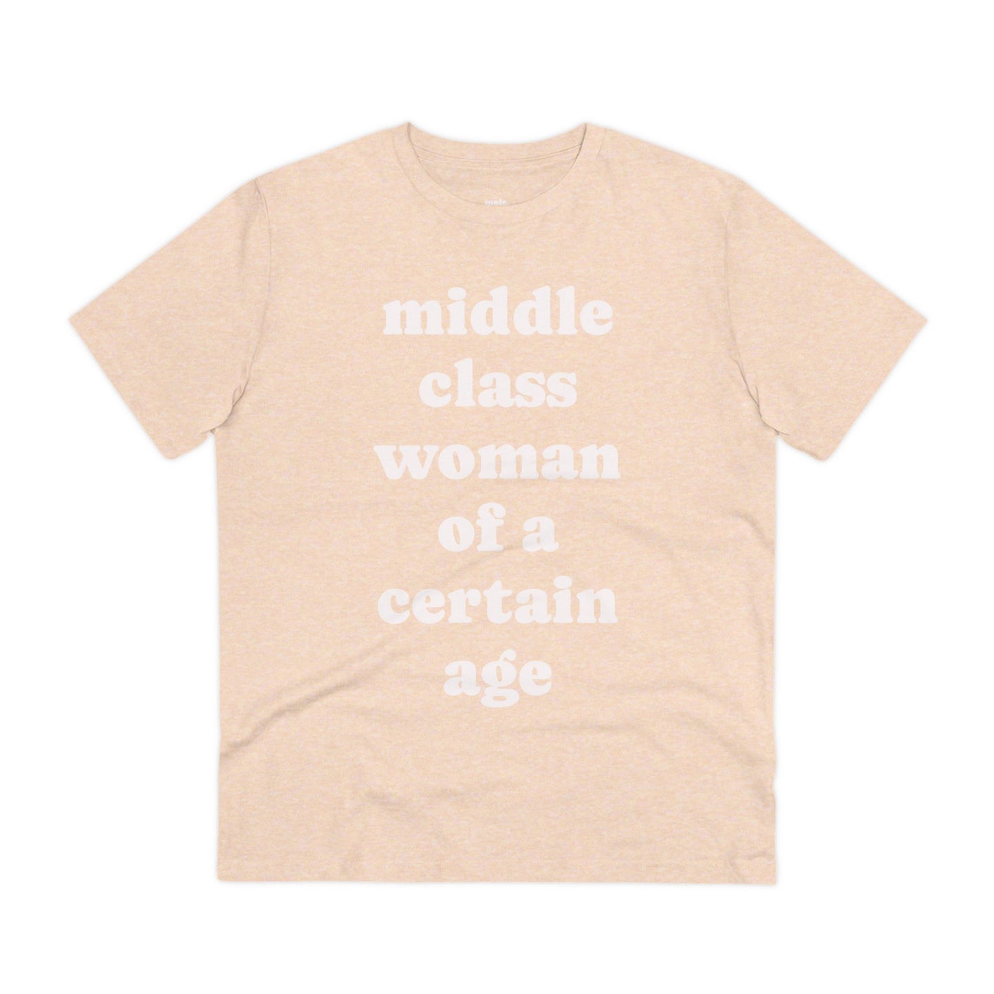 T-Shirt, Organic, Unisex, Certain Age (Large Text)