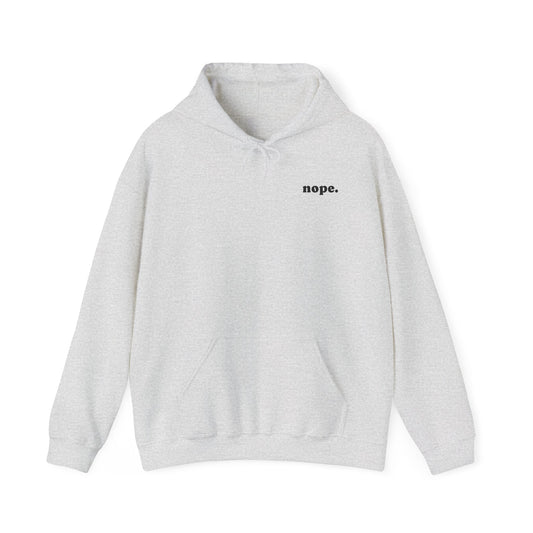 Hoodie, Unisex Heavy Blend™ ,  Nope