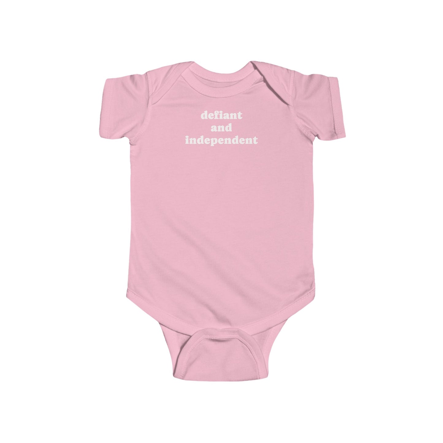 Bodysuit, Jersey, Infant, Defiant and Independent