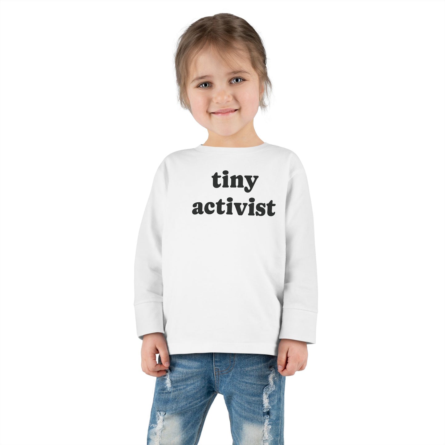 Long Sleeve Tee, Toddler, Tiny Activist (UK only)