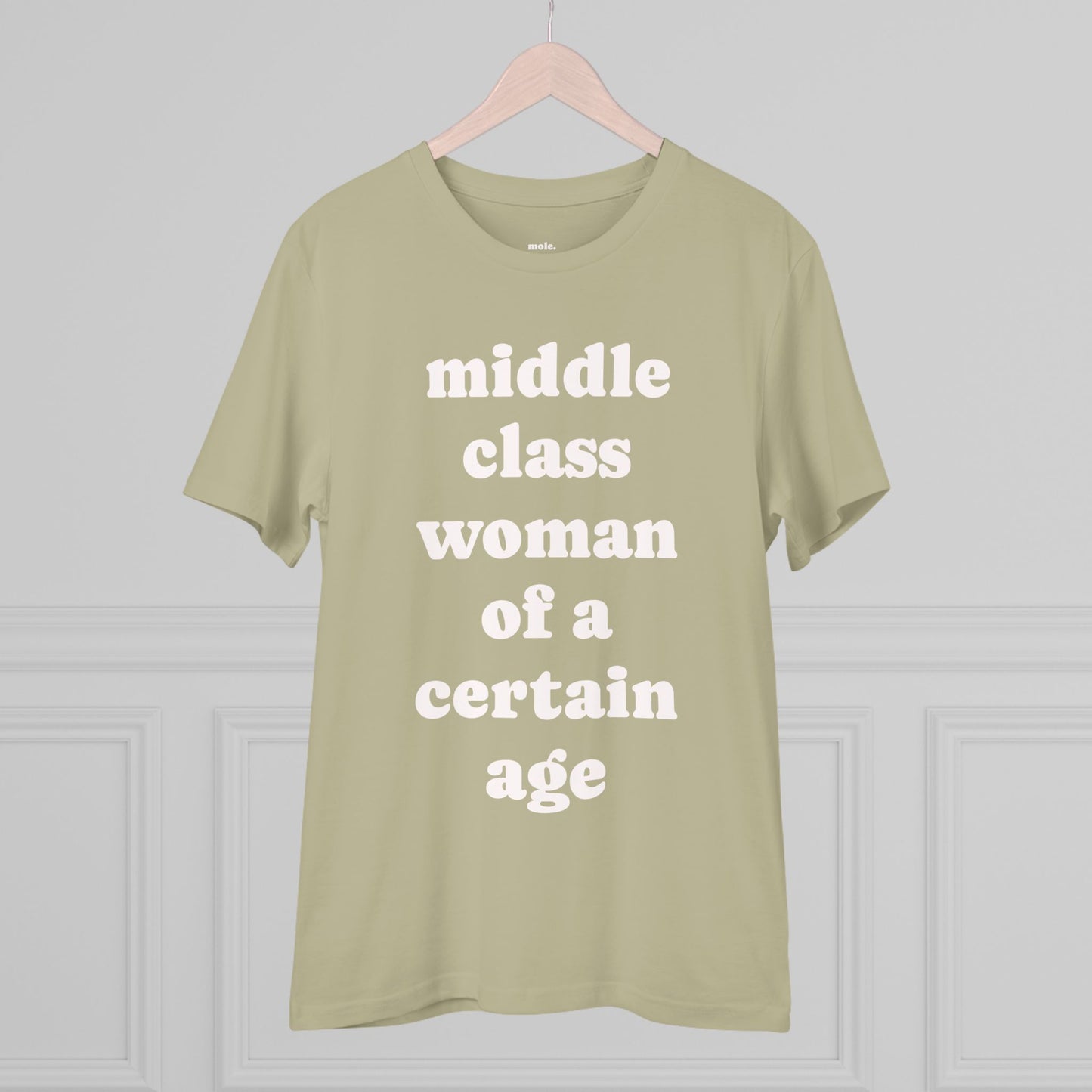 T-Shirt, Organic, Unisex, Certain Age (Large Text)