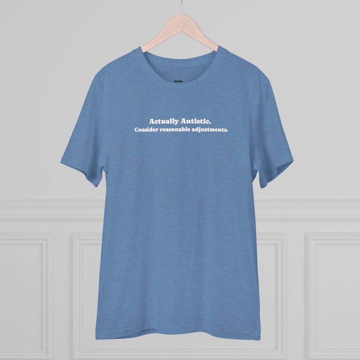 T-Shirt, Organic, Unisex, Actually Autistic