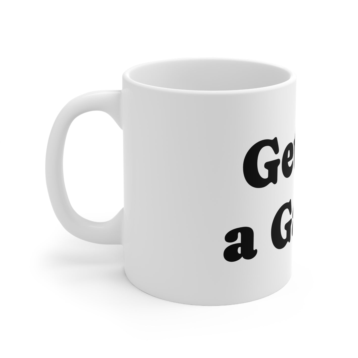 Mug, Ceramic, Get me a Gantt, 11oz, 15oz