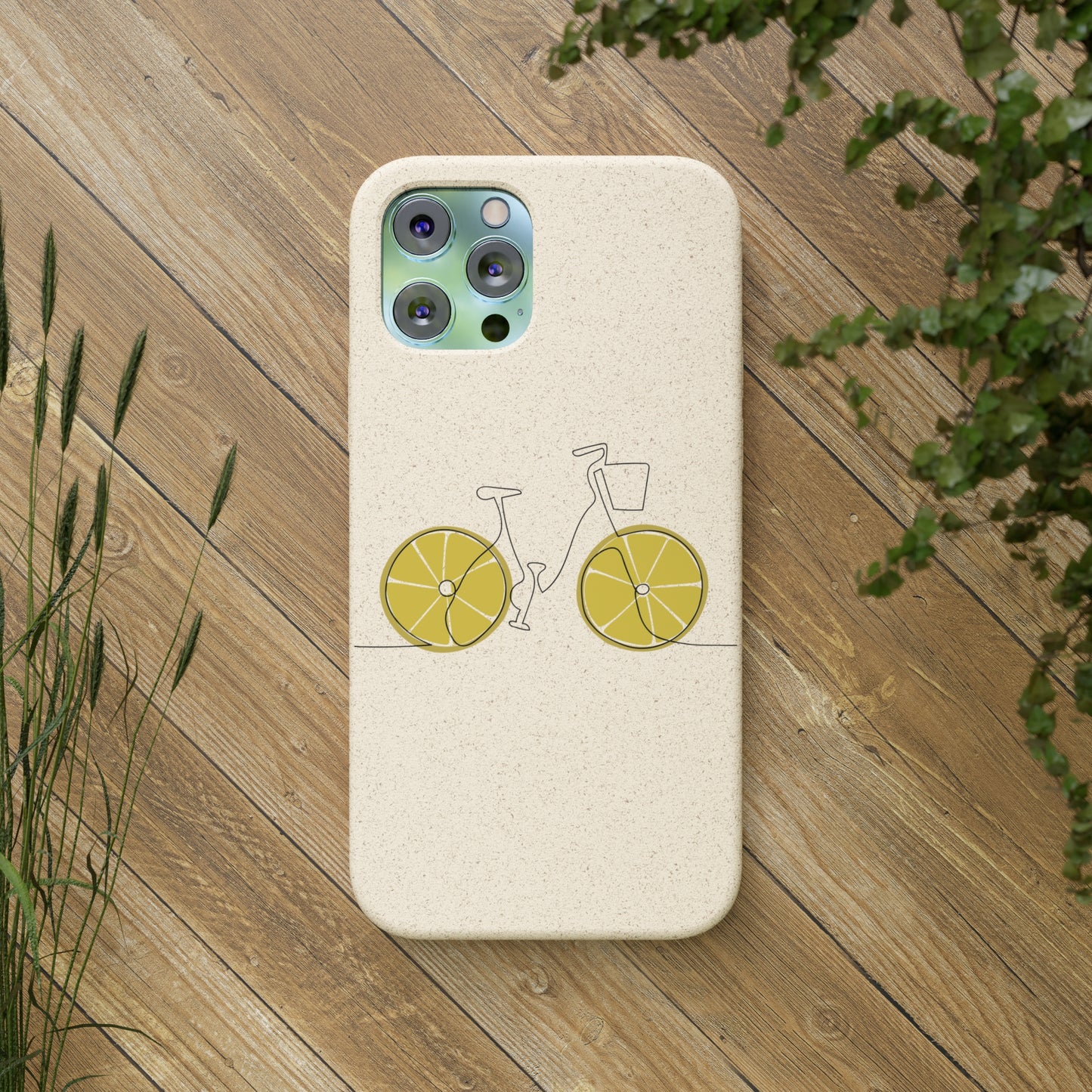 Phone Case, Biodegradable, Pedal Bike