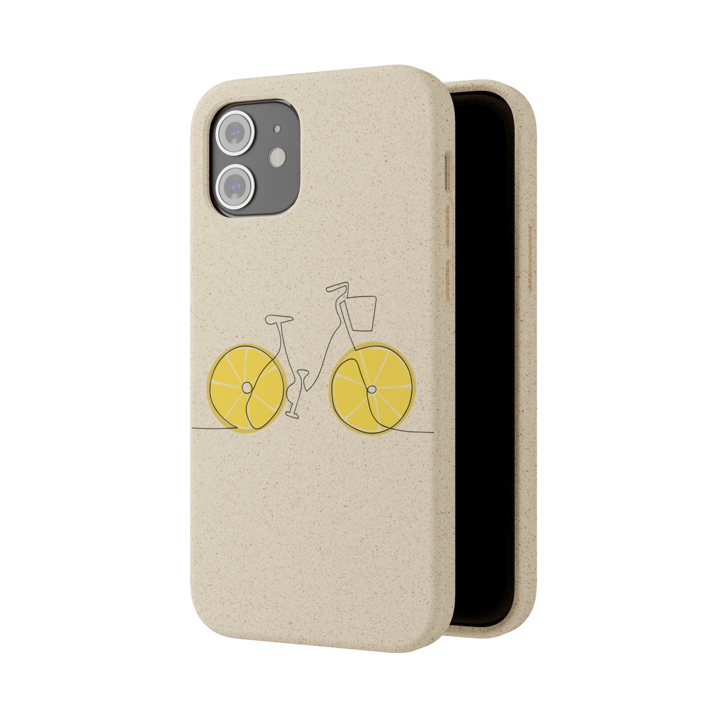 Phone Case, Biodegradable, Pedal Bike