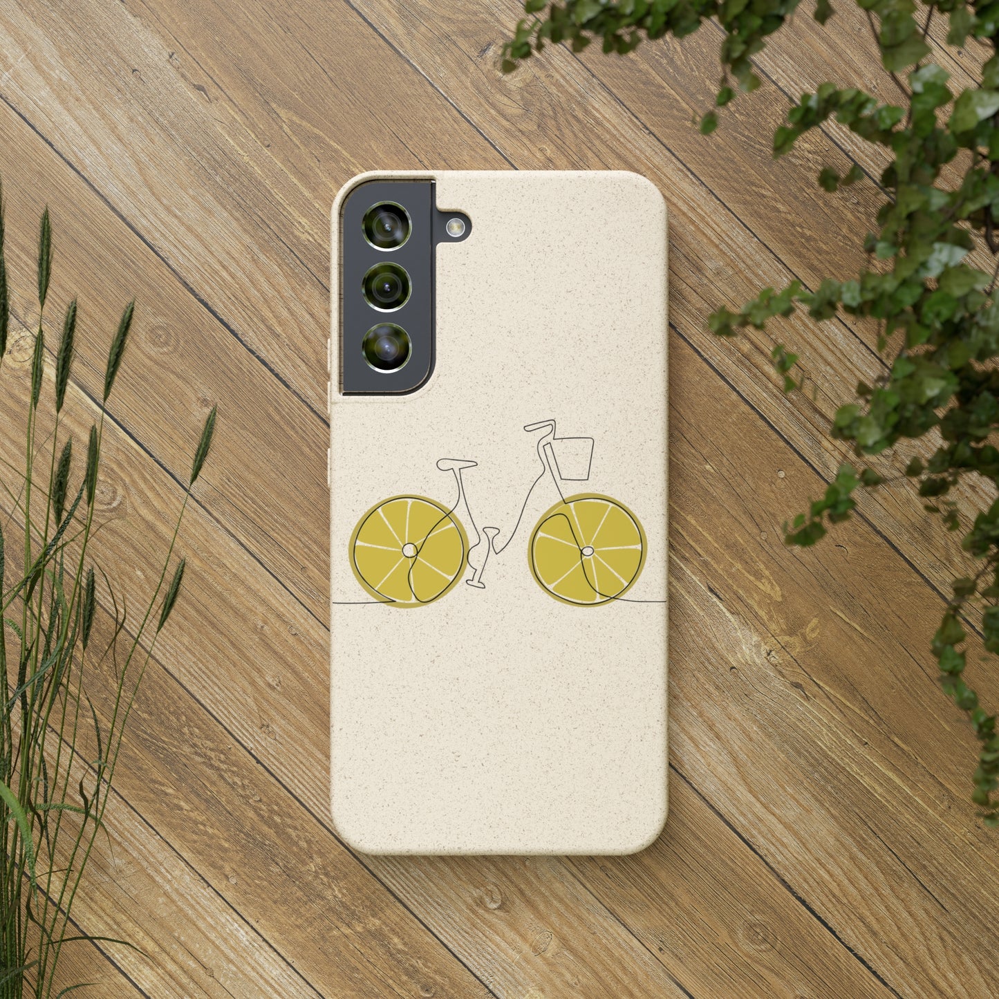 Phone Case, Biodegradable, Pedal Bike