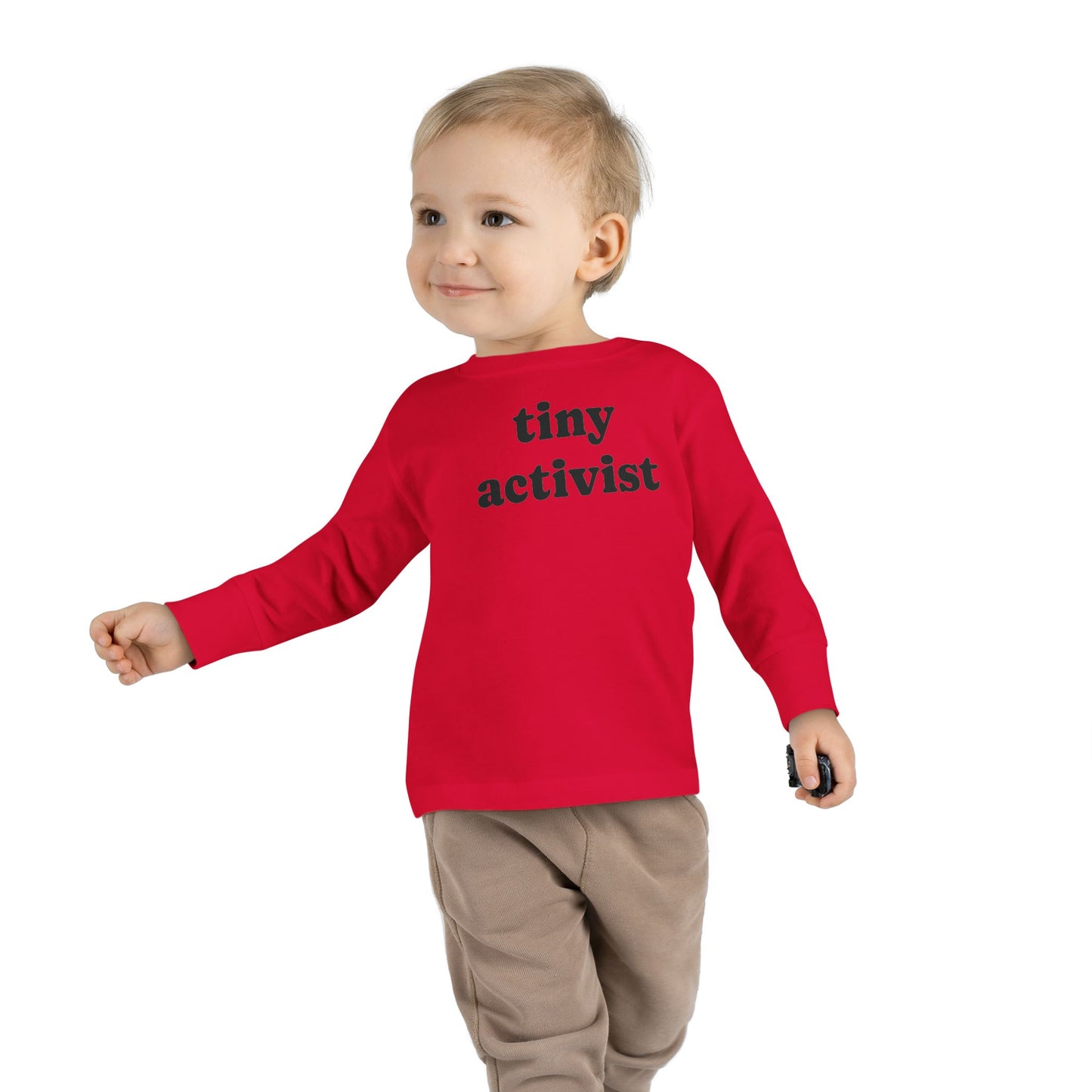 Long Sleeve Tee, Toddler, Tiny Activist (UK only)