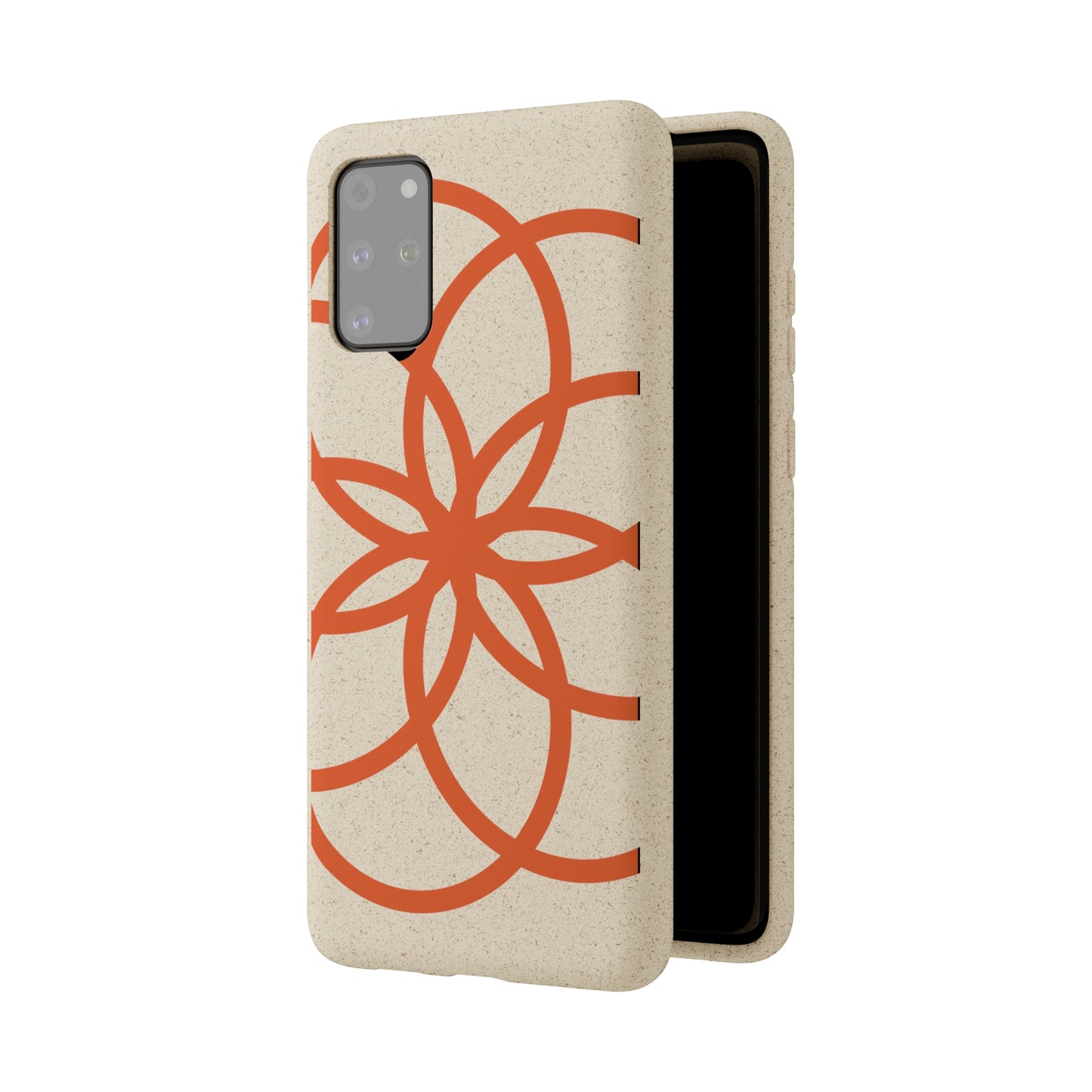 Phone Case, Biodegradable, Graphic Snowflake