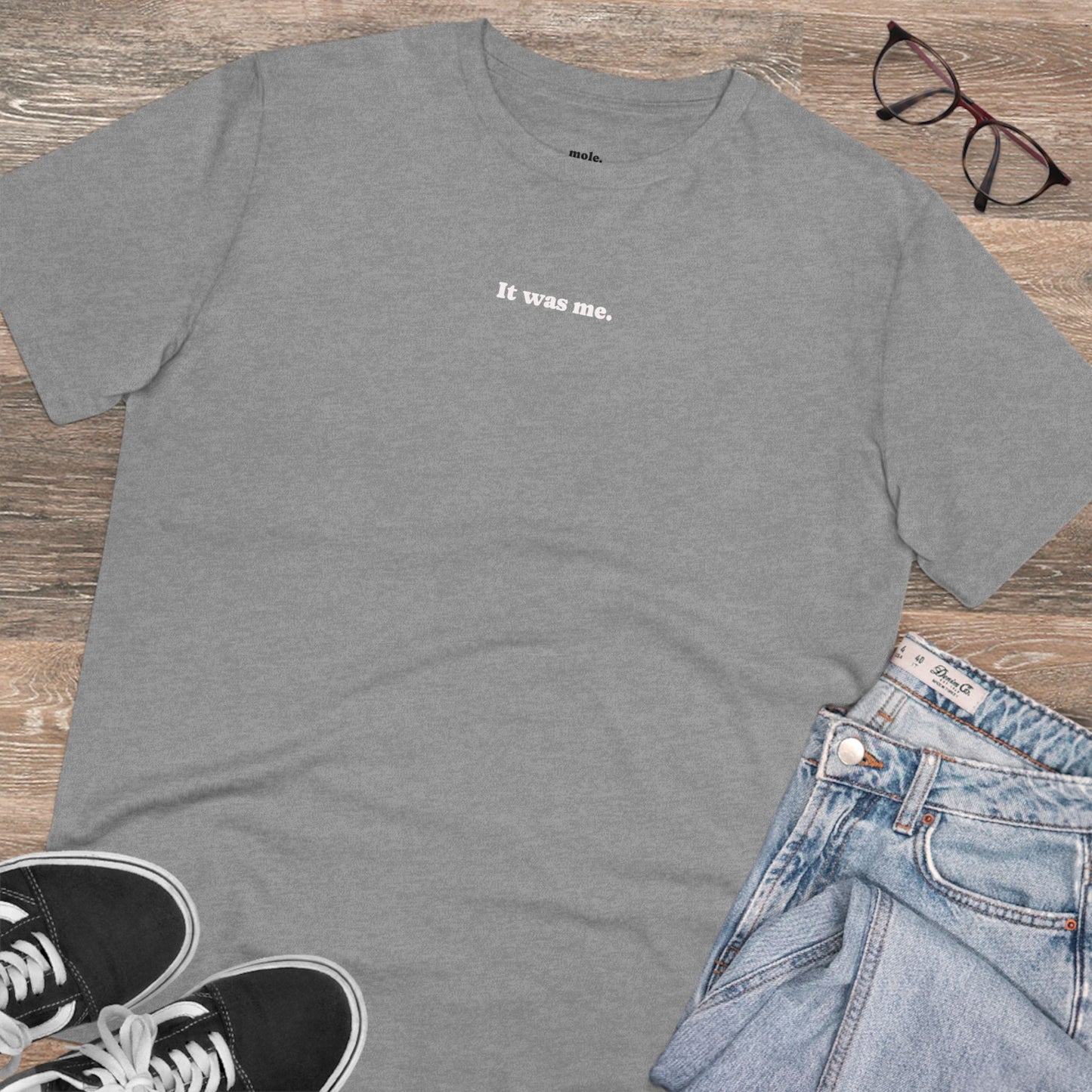 T-shirt, Organic Cotton, Unisex, I was me