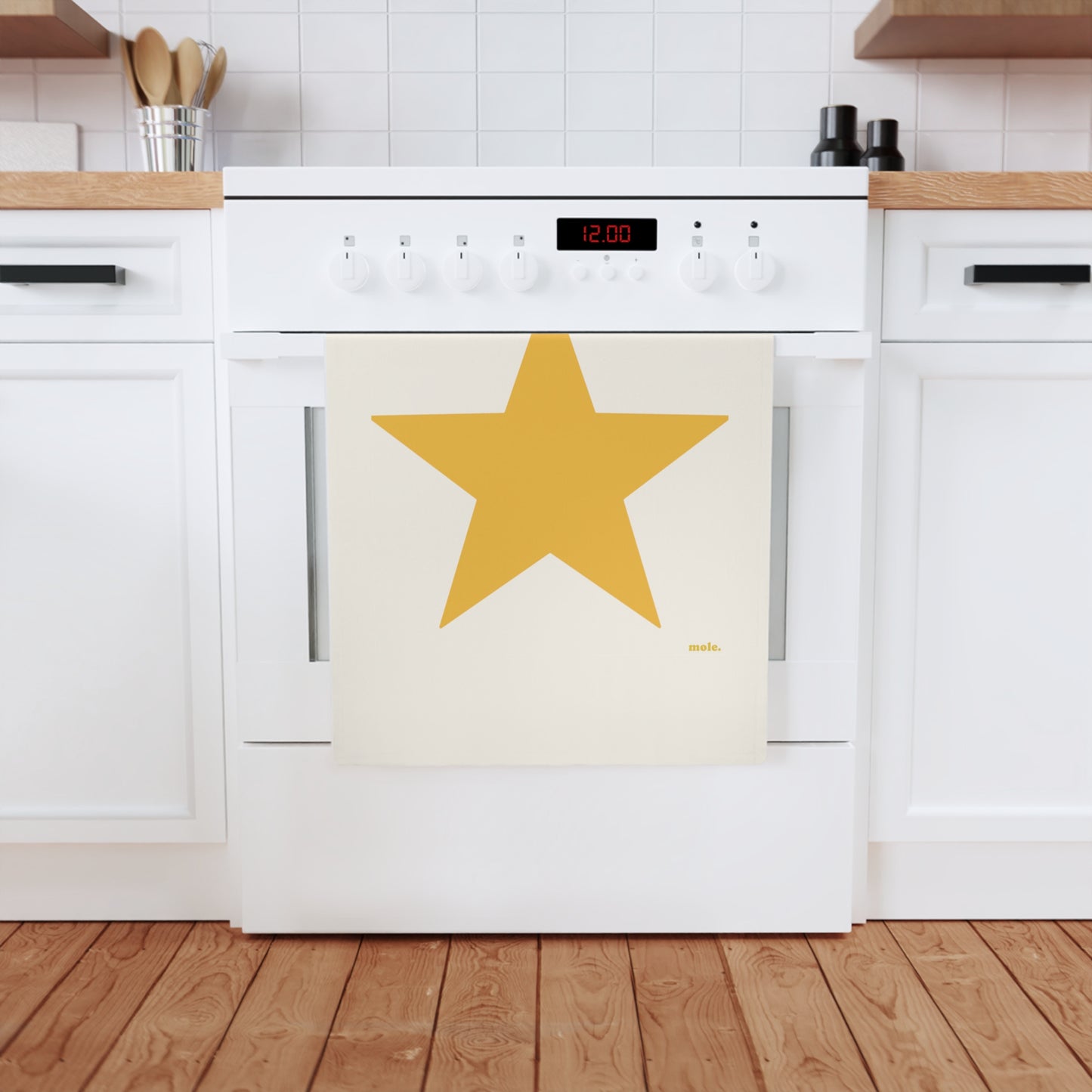 Tea Towel, Eco Cotton, Star