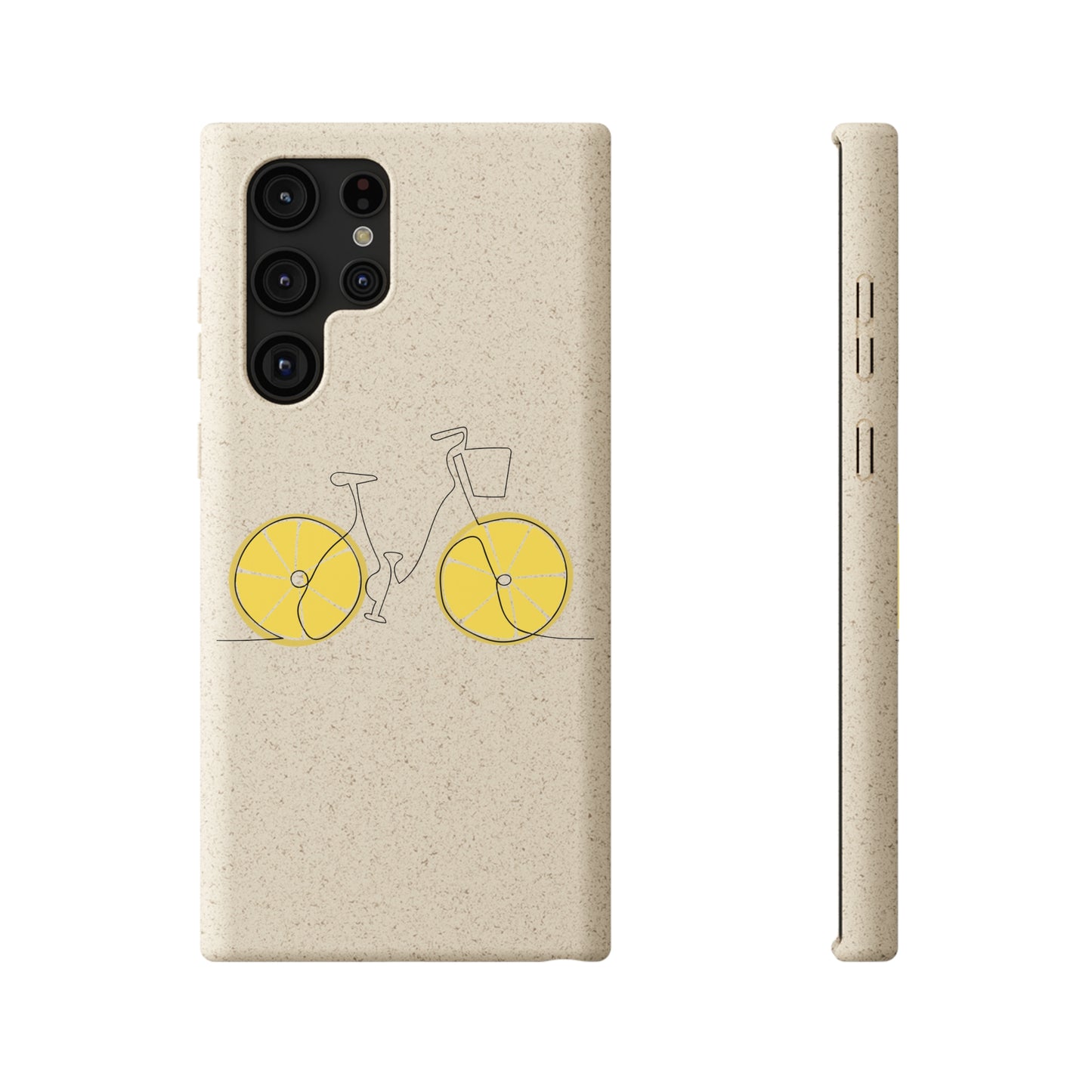 Phone Case, Biodegradable, Pedal Bike