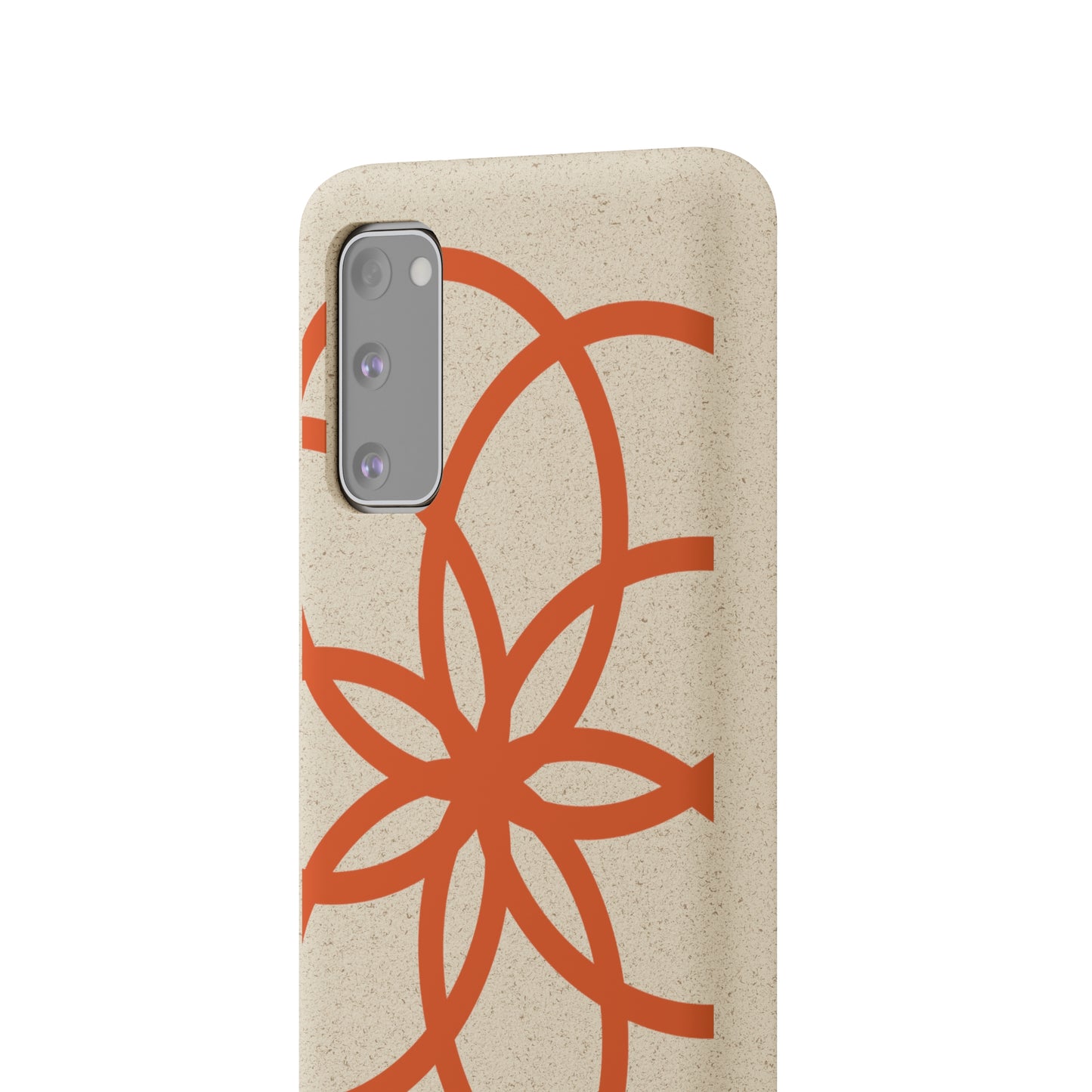 Phone Case, Biodegradable, Graphic Snowflake