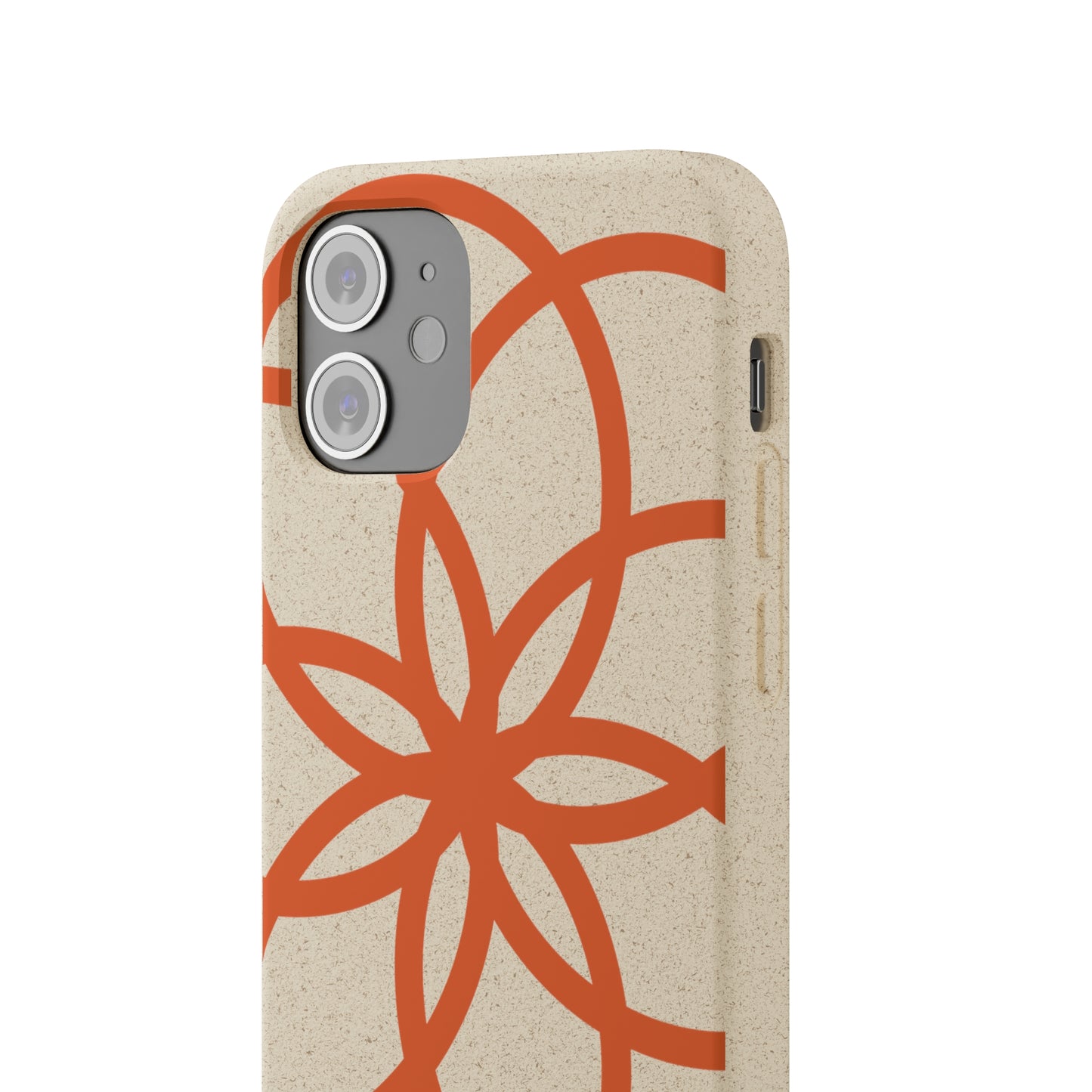 Phone Case, Biodegradable, Graphic Snowflake