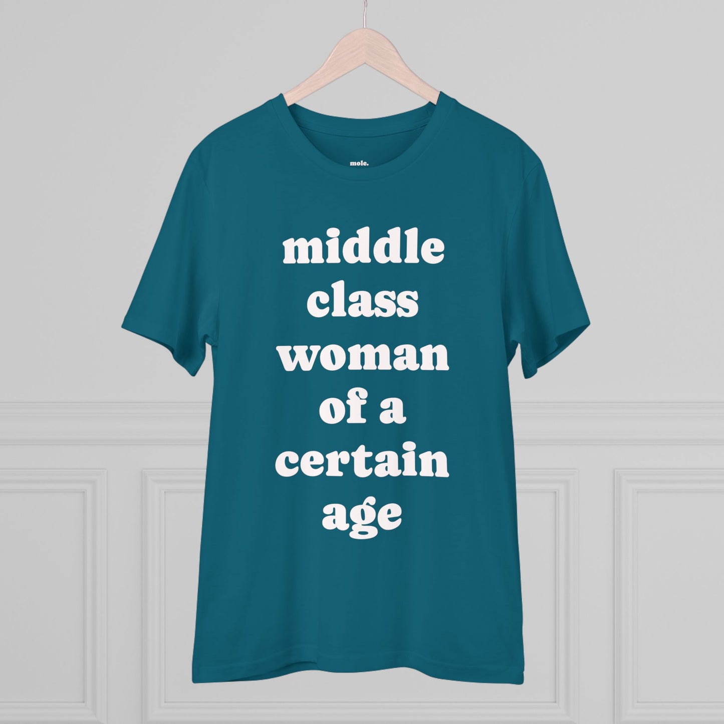 T-Shirt, Organic, Unisex, Certain Age (Large Text)