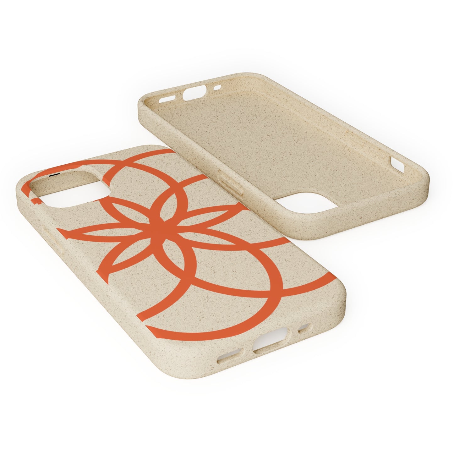 Phone Case, Biodegradable, Graphic Snowflake