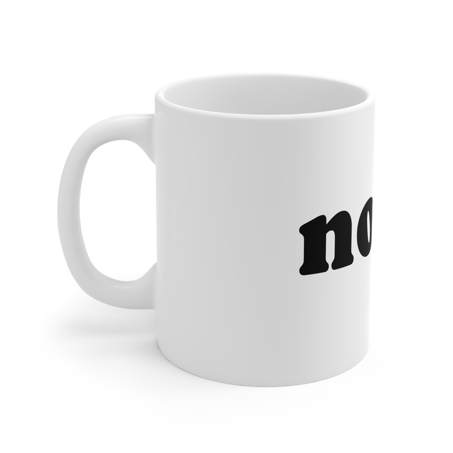 Mug, Ceramic, Nope, 11oz, 15oz