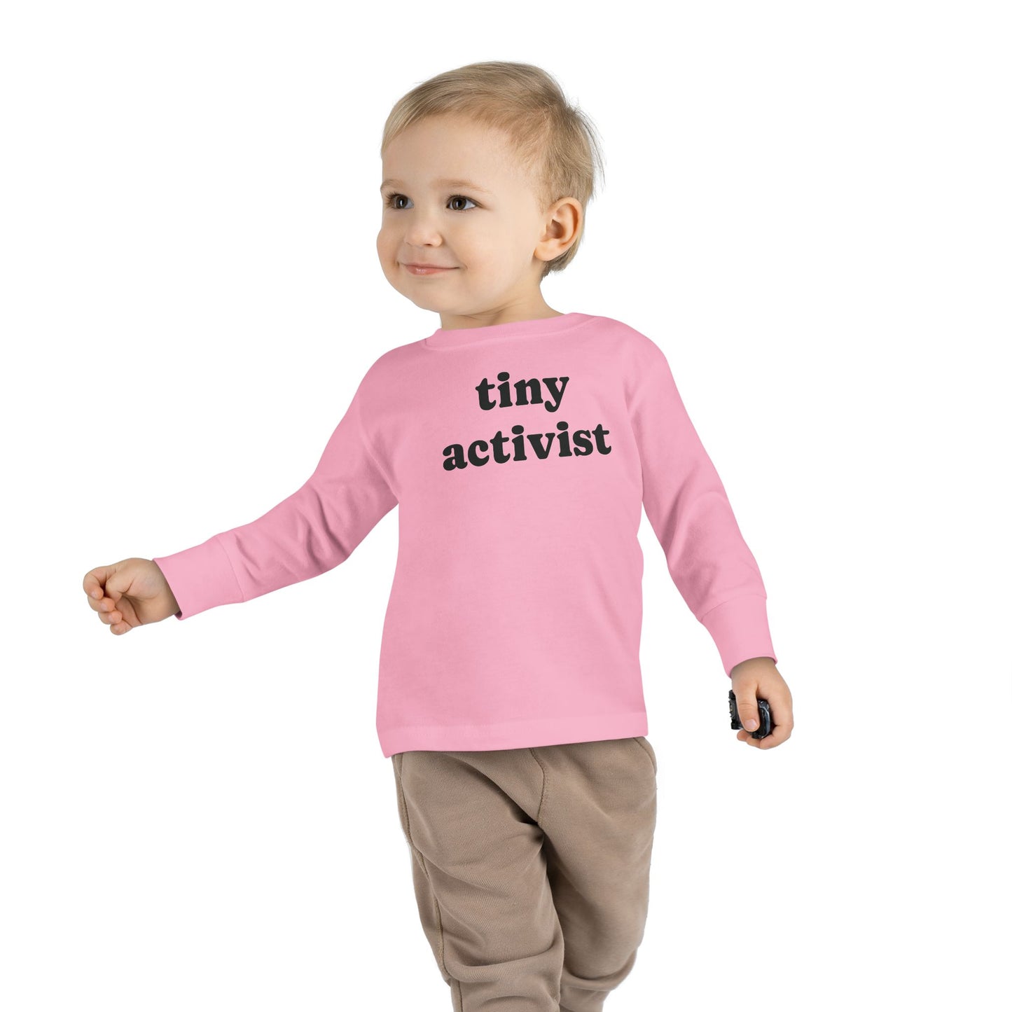 Long Sleeve Tee, Toddler, Tiny Activist (UK only)