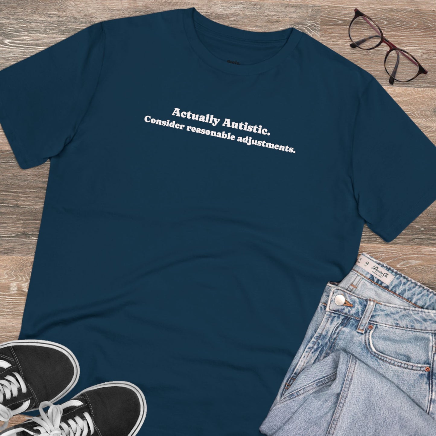 T-Shirt, Organic, Unisex, Actually Autistic