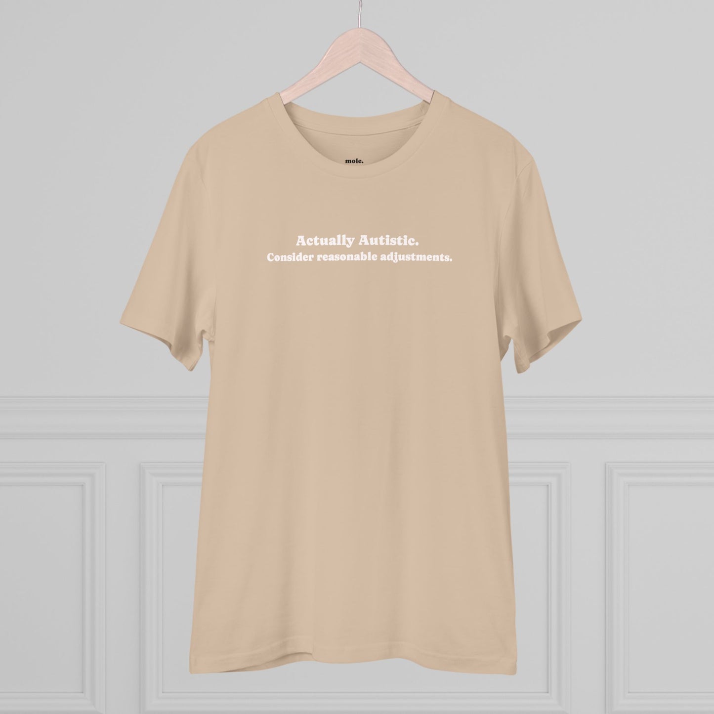 T-Shirt, Organic, Unisex, Actually Autistic