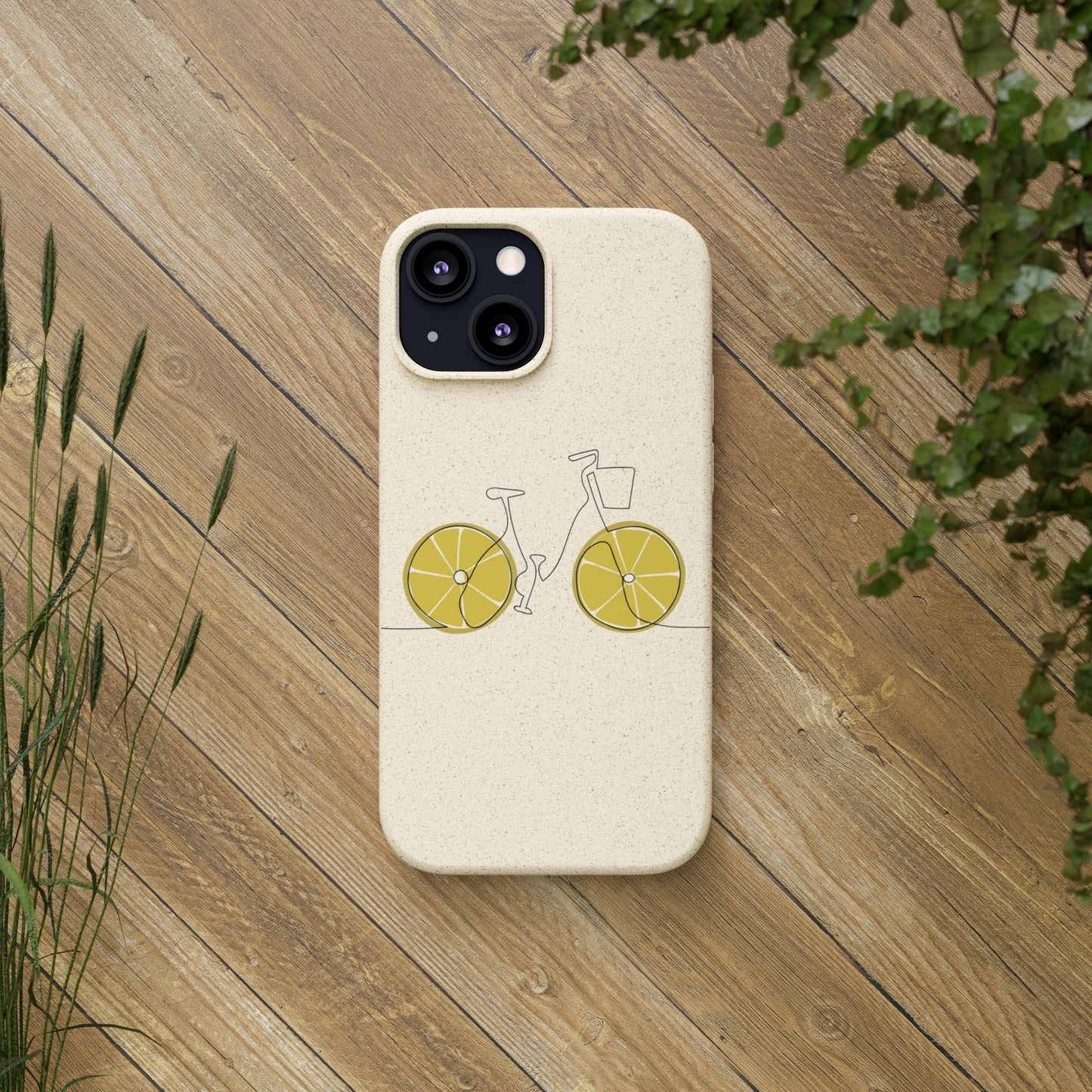 Phone Case, Biodegradable, Pedal Bike