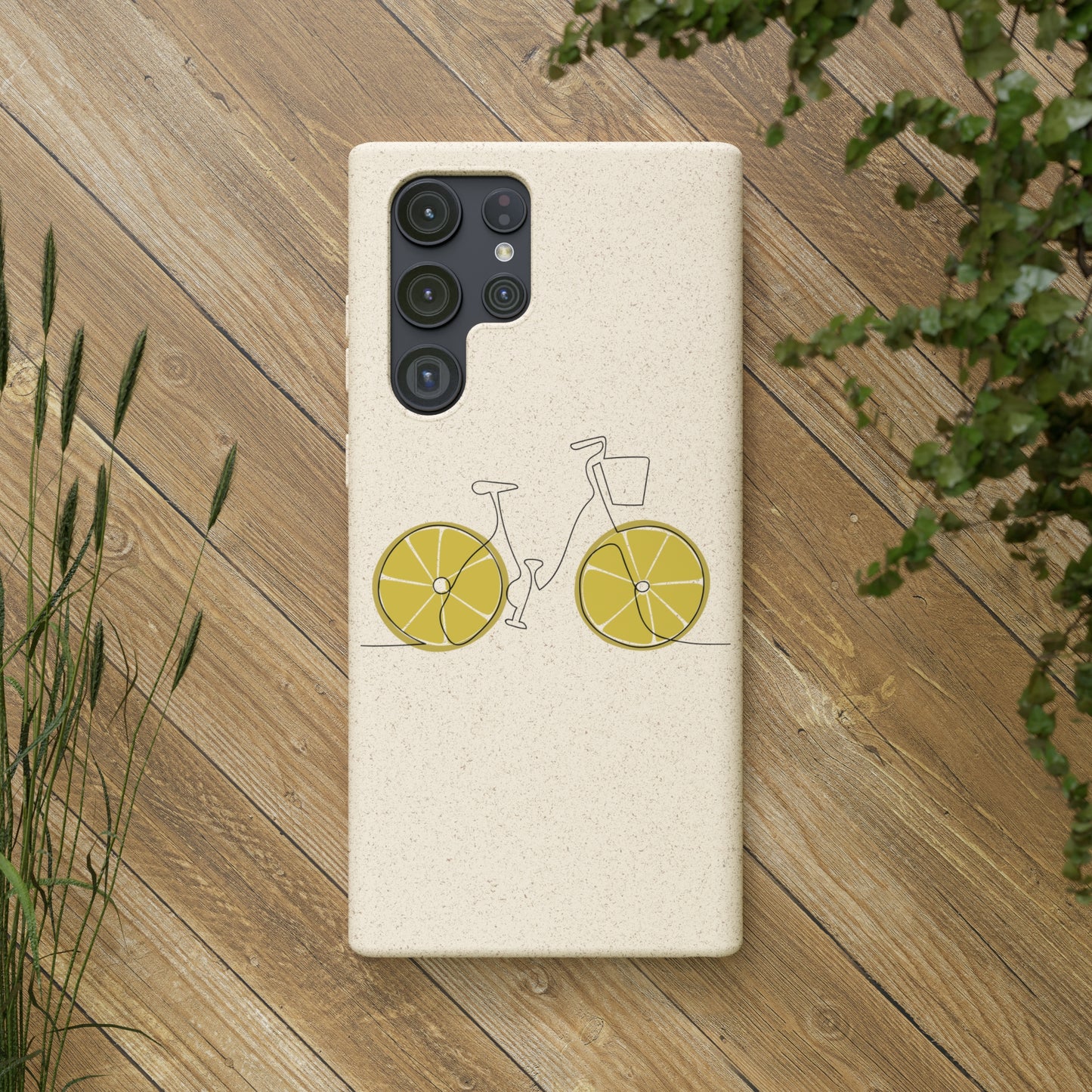 Phone Case, Biodegradable, Pedal Bike